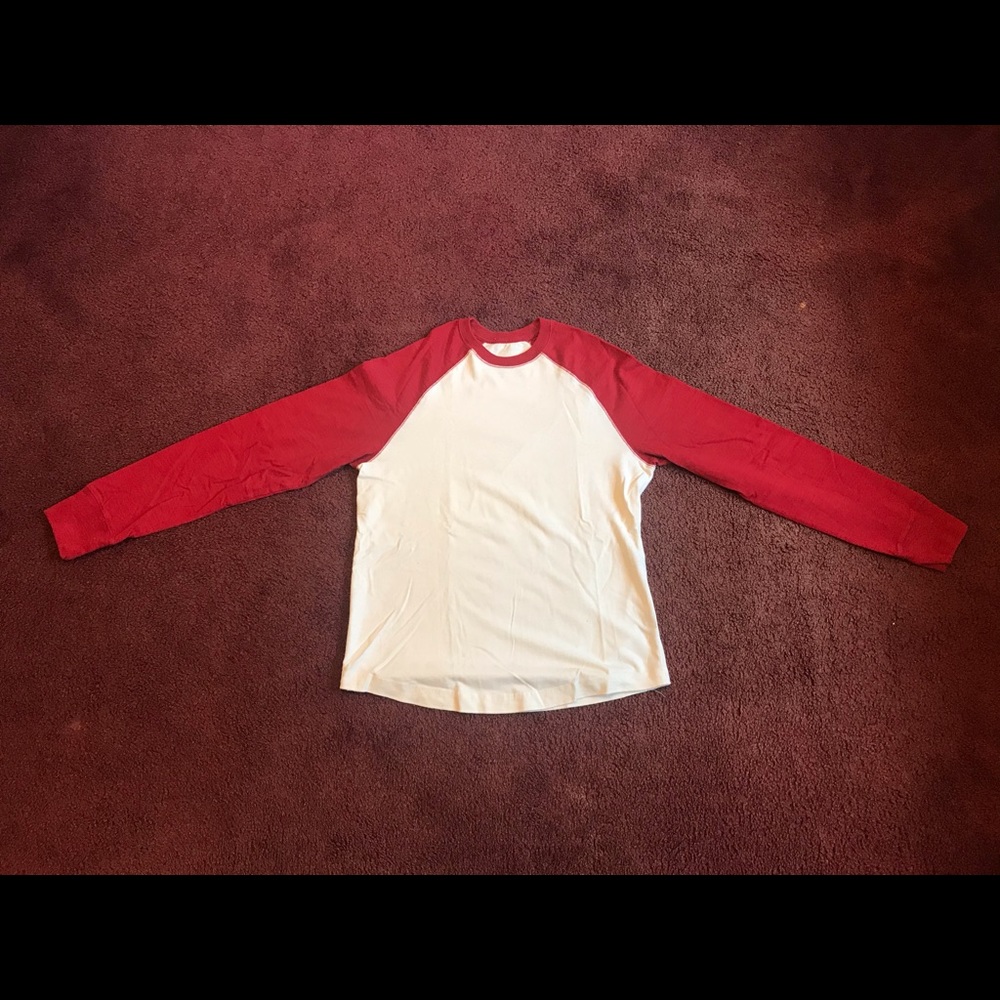Mens baseball long sleeve shirt